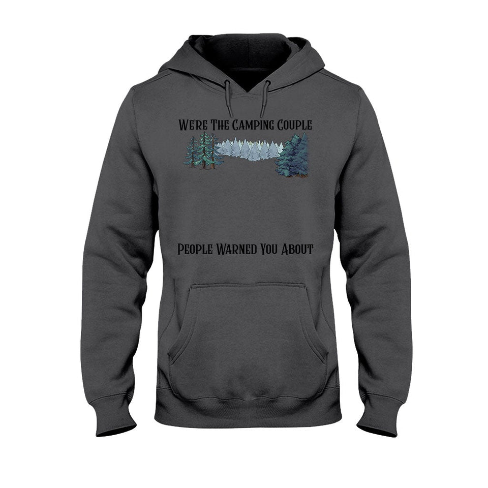 We're The Camping Couple - Personalized T-shirt and Hoodie