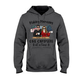 Just Two Of Us Camping Couple - Personalized T-shirt and Hoodie