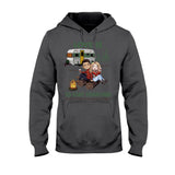 Love Is To Stay Together After Park The Camper - Personalized Couple Camping T-shirt and Hoodie