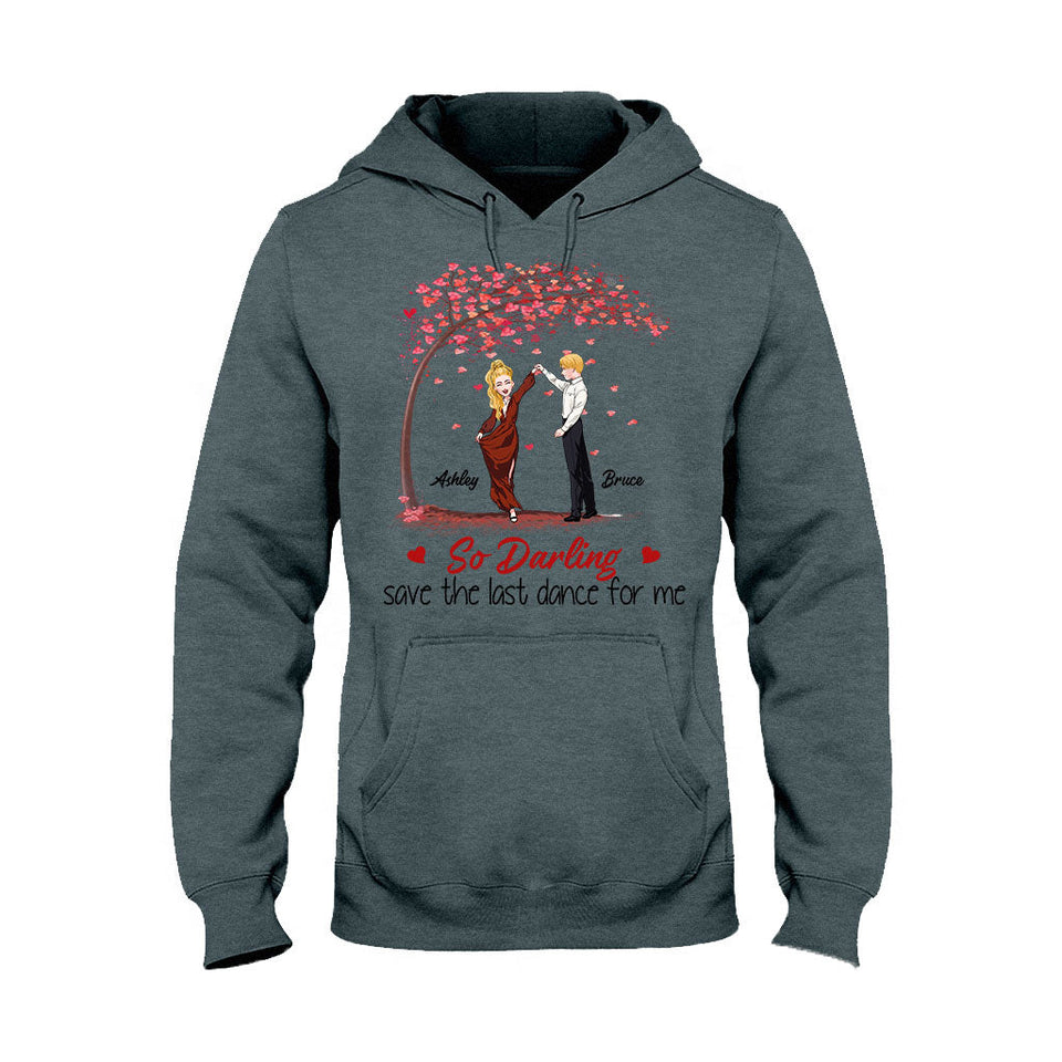 My Heart Is Wherever You Are - Personalized Couple T-shirt and Hoodie
