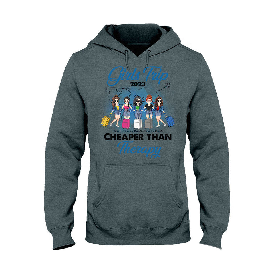 Girls Trip - Personalized Bestie T-shirt and Hoodie