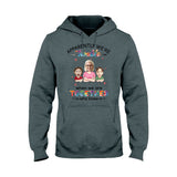 Apparently We're Trouble When We're Together - Gift for grandma, grandma, granddaughter, grandson - Personalized T-shirt And Hoodie