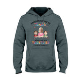 Apparently We're Trouble When We're Together - Gift for grandma, grandma, granddaughter, grandson - Personalized T-shirt And Hoodie
