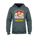 Mama Shark Do Do Do - Gift for mom, mom, dad, grandma, grandpa, aunt, uncle, shark lover - Personalized T-shirt And Hoodie