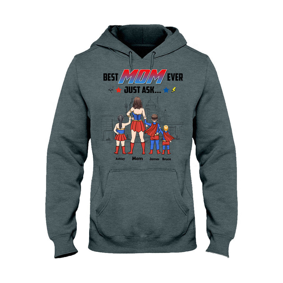 Supermom - Personalized Mother T-shirt and Hoodie