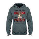 I Have Two Titles - Personalized Mother's Day Grandma T-shirt and Hoodie