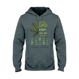 Dopest Dad Ever - Gift for dad, grandma, grandpa, mom, uncle, aunt, brother, sister - Personalized T-shirt And Hoodie