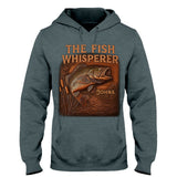 The Fish Whisperer - Personalized Fishing T-shirt And Hoodie