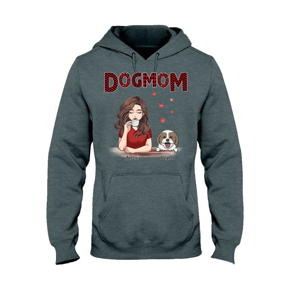 Dog Mom - Personalized Mother's Day Dog T-shirt and Hoodie