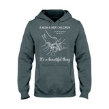 A Mom And Her Children - Personalized Mother's Day Mother T-shirt and Hoodie