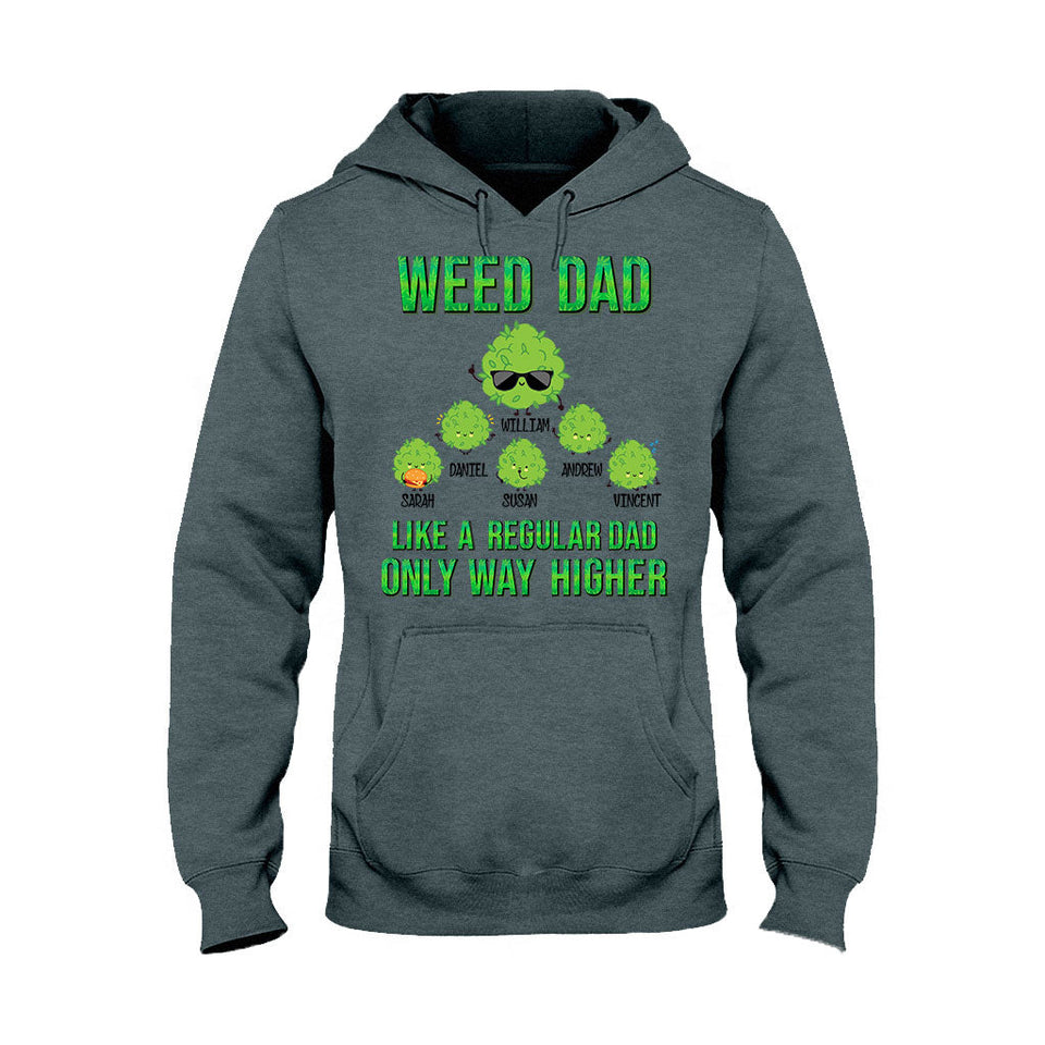 High Dad - Personalized Weed T-shirt and Hoodie