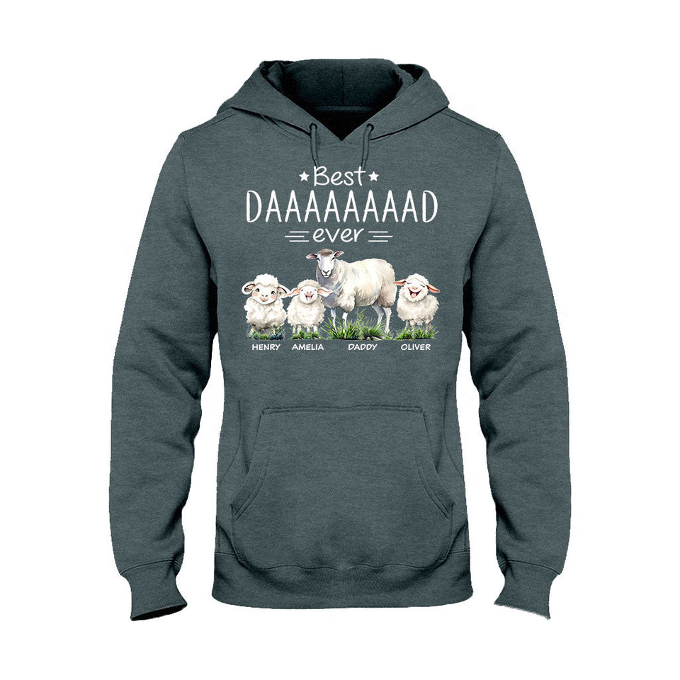Best Dad Best Mom Ever - Gift for dad, mom - Personalized T-shirt And Hoodie