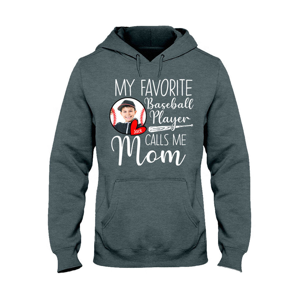 My Favorite Player Call Me - Personalized Baseball T-shirt and Hoodie