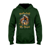 Basketball Is In My Bones - Personalized Basketball T-shirt And Hoodie