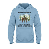 Hunting Dads Know Everything - Personalized Father's Day T-shirt and Hoodie