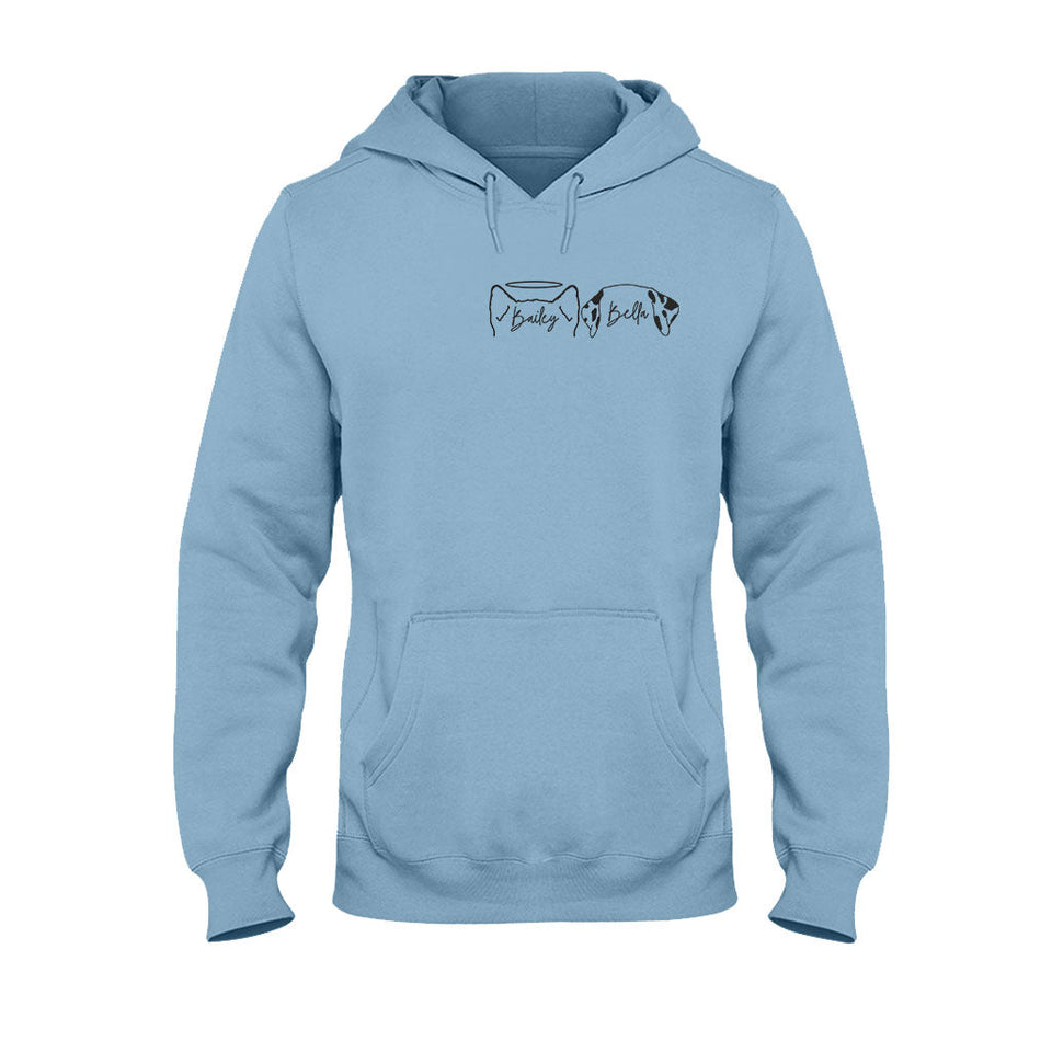 Dog Mom - Personalized Dog T-shirt and Hoodie