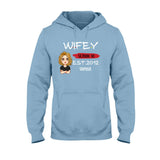 Hubby Wifey - Personalized Couple T-shirt and Hoodie