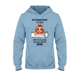Never Underestimate - Personalized Cat T-shirt and Hoodie