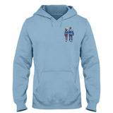 Annoying Each Other - Personalized Couple T-shirt And Hoodie