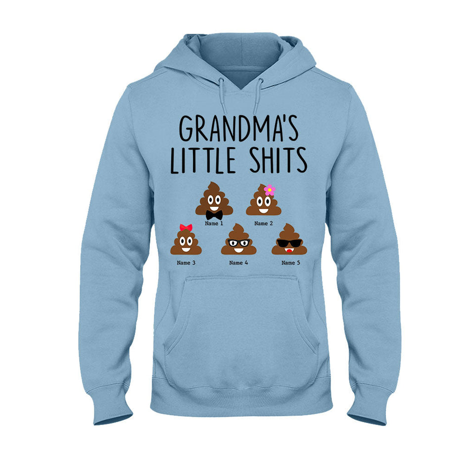 Grandma's Little Cuties - Personalized Mother's Day Grandma T-shirt and Hoodie
