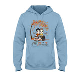You Me And The Dogs - Personalized Fall Couple T-shirt and Hoodie