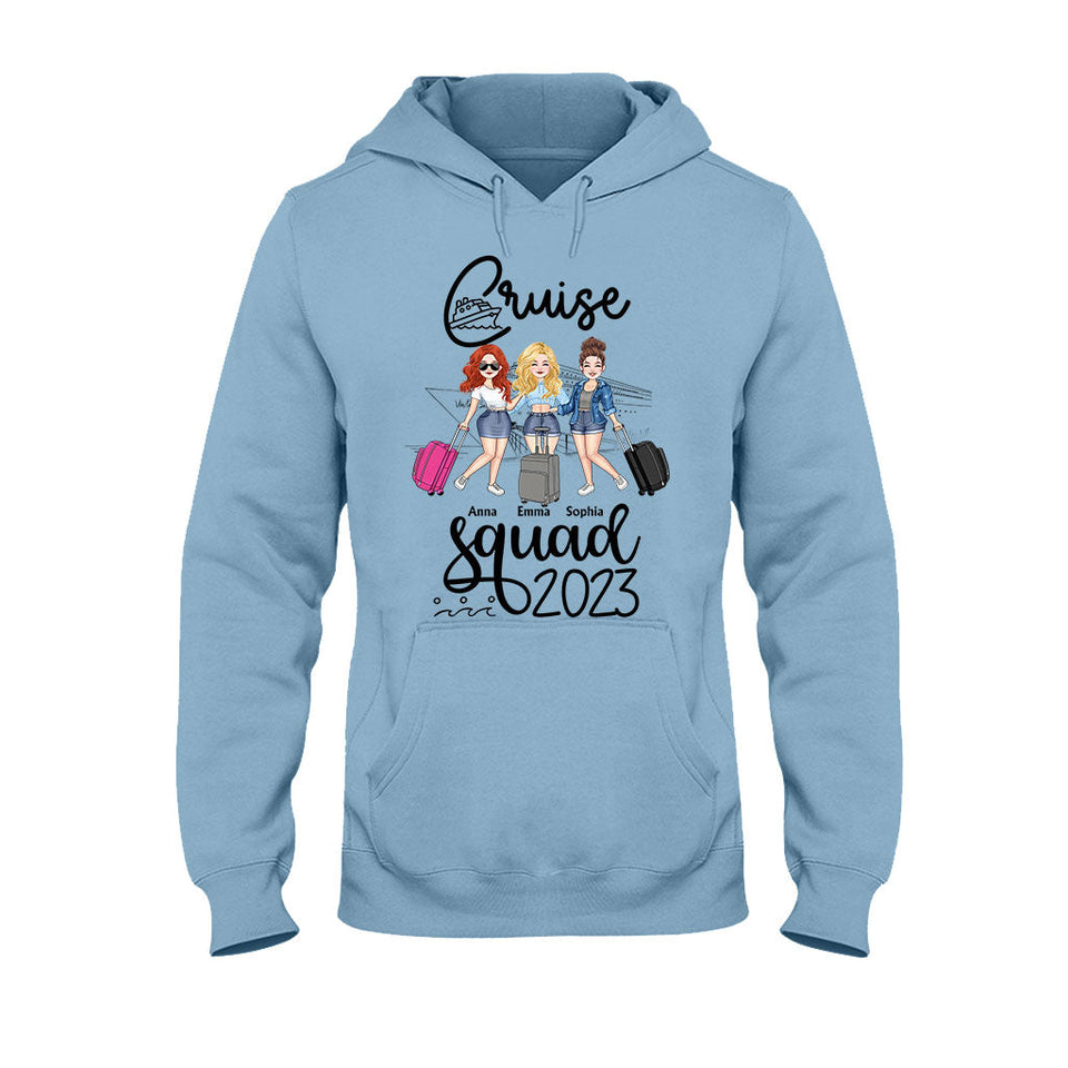 Cruise Squad - Cruising gift for friend, mom, sister, friend, daughter - Personalized T-shirt And Hoodie