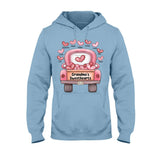 Grandma's Sweethearts - Personalized Valentine Grandma T-shirt and Hoodie
