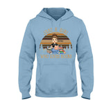 Just A Girl Who Loves Books - Personalized Book T-shirt and Hoodie