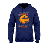 My Broom Broke Halloween T-shirt And Hoodie 092021