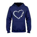 Camping Heart T-shirt and Hoodie 112021