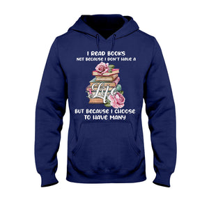 I Read Books T-shirt And Hoodie 092021