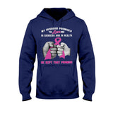 My Husband Promise  - Breast Cancer Awareness T-shirt And Hoodie 072021
