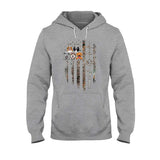 Love My Dogs - Personalized Independence Day Dog T-shirt and Hoodie