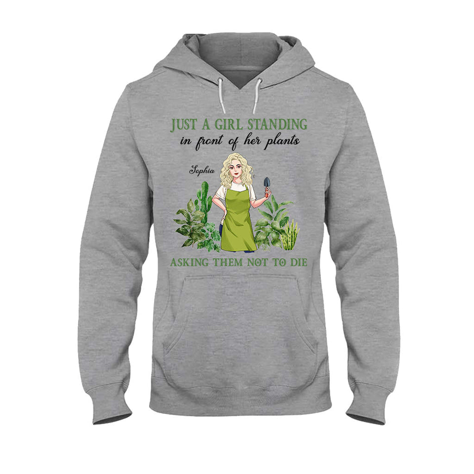 Gardening Girl - Personalized Gardening T-shirt and Hoodie