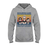 Grandma And Grandchildren - Personalized Mother's Day Grandma T-shirt and Hoodie