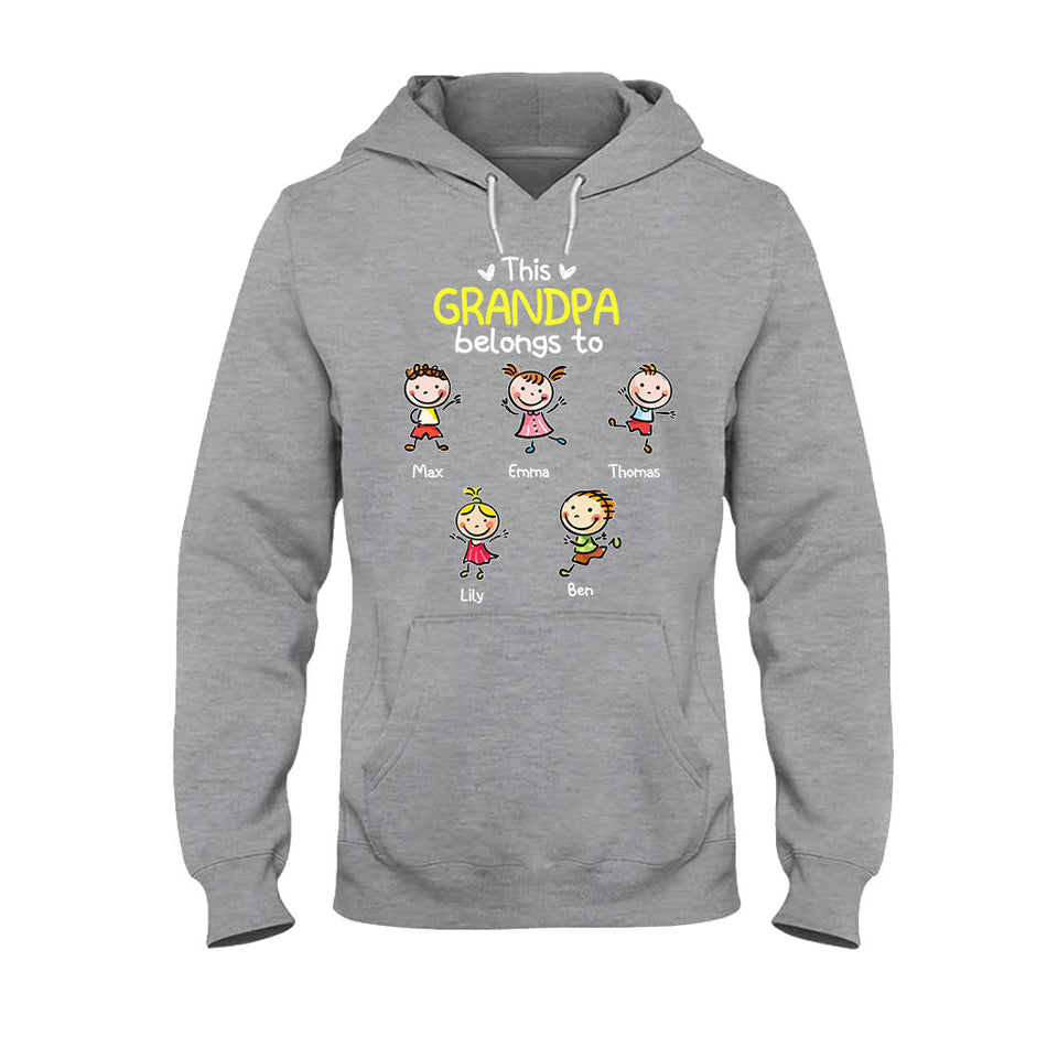 We Love You - Gift for grandma, dad, mom, grandpa - Personalized T-shirt And Hoodie