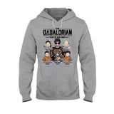 This Is The Way Dadalorian Mamalorian - Personalized Father T-shirt and Hoodie
