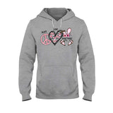 Peace Love Nurse Bunny - Personalized T-shirt and Hoodie