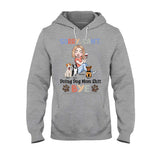 Sorry Can't Doing Dog Mom Shit - Personalized T-shirt and Hoodie