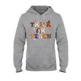 Treat Or Teach - Personalized Teacher T-shirt and Hoodie