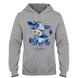 Cute Highland Cow - Personalized Highland Cow T-shirt And Hoodie