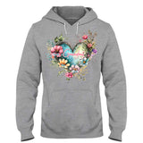 Grandma's Mom's Flowers - Personalized Grandma T-shirt And Hoodie