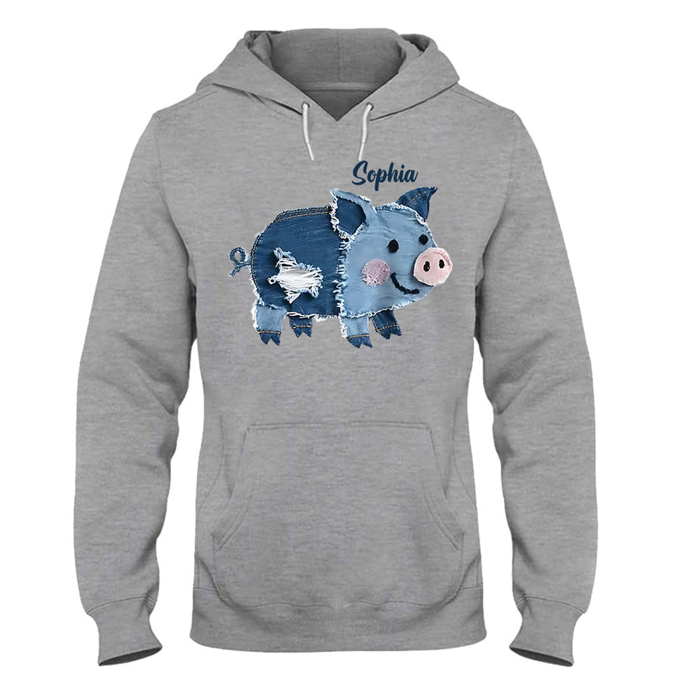 Adorable Pig - Personalized Pig Lover T-shirt And Hoodie