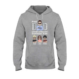 Proud Dad Of A Few - Personalized Father's Day Father T-shirt and Hoodie
