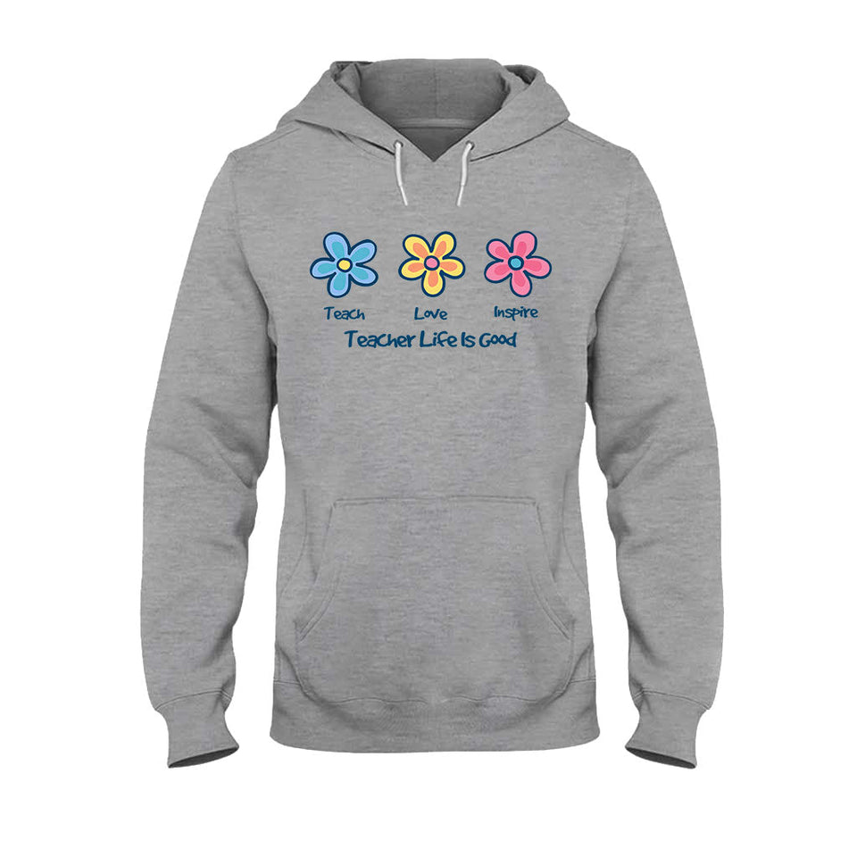 Teach Love Inspire - Personalized Teacher T-shirt and Hoodie