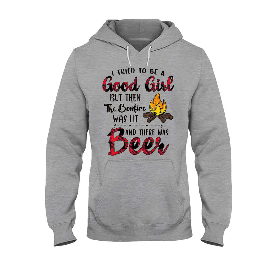 I Tried To Be A Good Girl - Camping T-shirt and Hoodie 112021