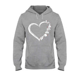 Camping Heart T-shirt and Hoodie 112021