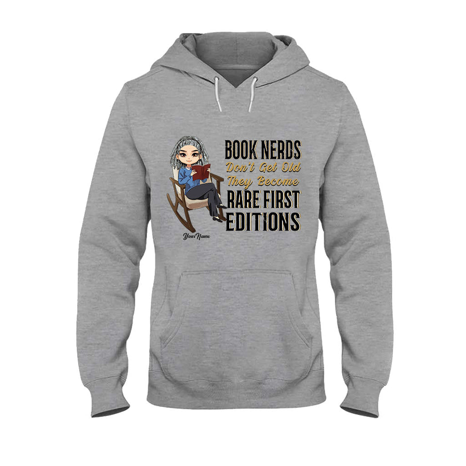 Book Nerds Don't Get Old - Personalized T-shirt and Hoodie