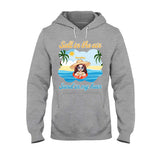 Salt In The Air Sand In My Hair - Personalized Sea Lover T-shirt and Hoodie