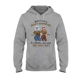 Behind Every Crazy Daughter - Personalized Mother's Day Mother T-shirt and Hoodie